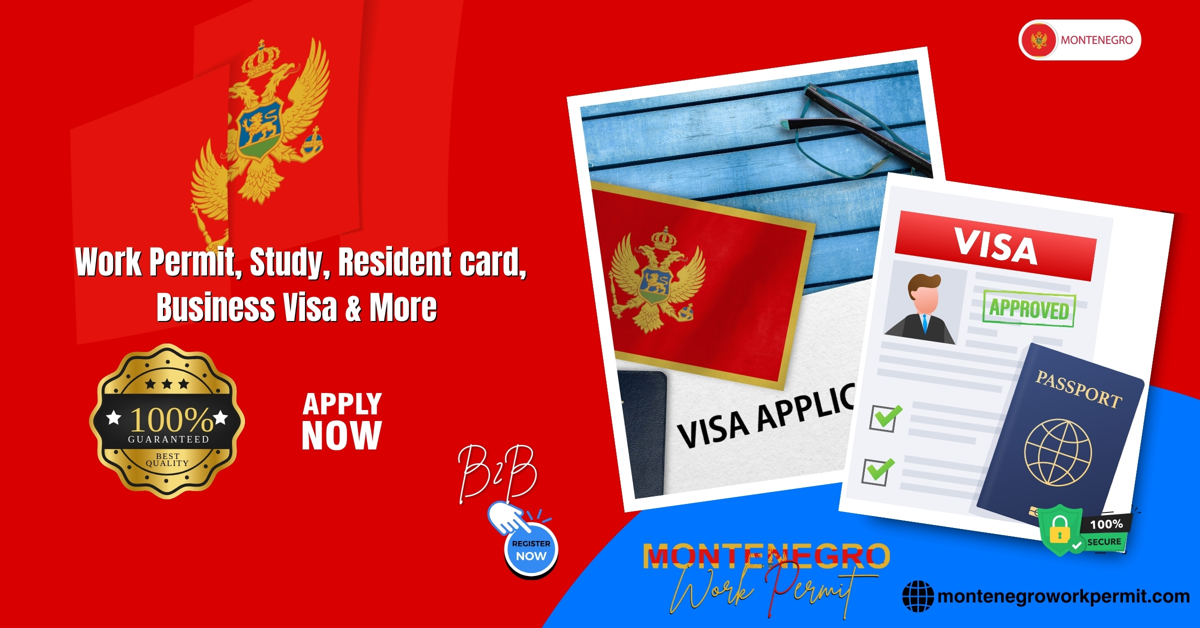 Montenegro Work Permit & Business Resident Visa: Pathway to Citizenship for Nepalese Nationals